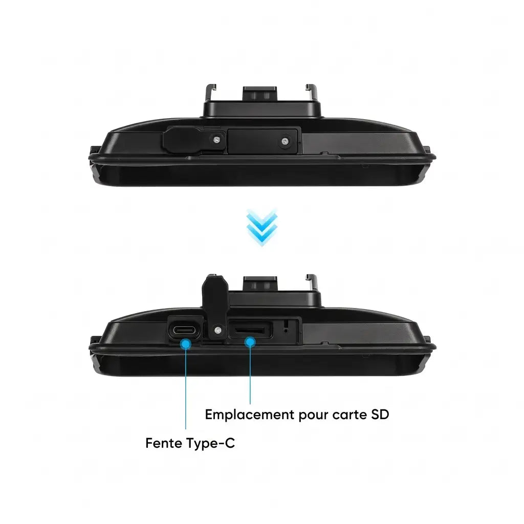 Écran Moto 5'' Étanche Carplay & Android Auto