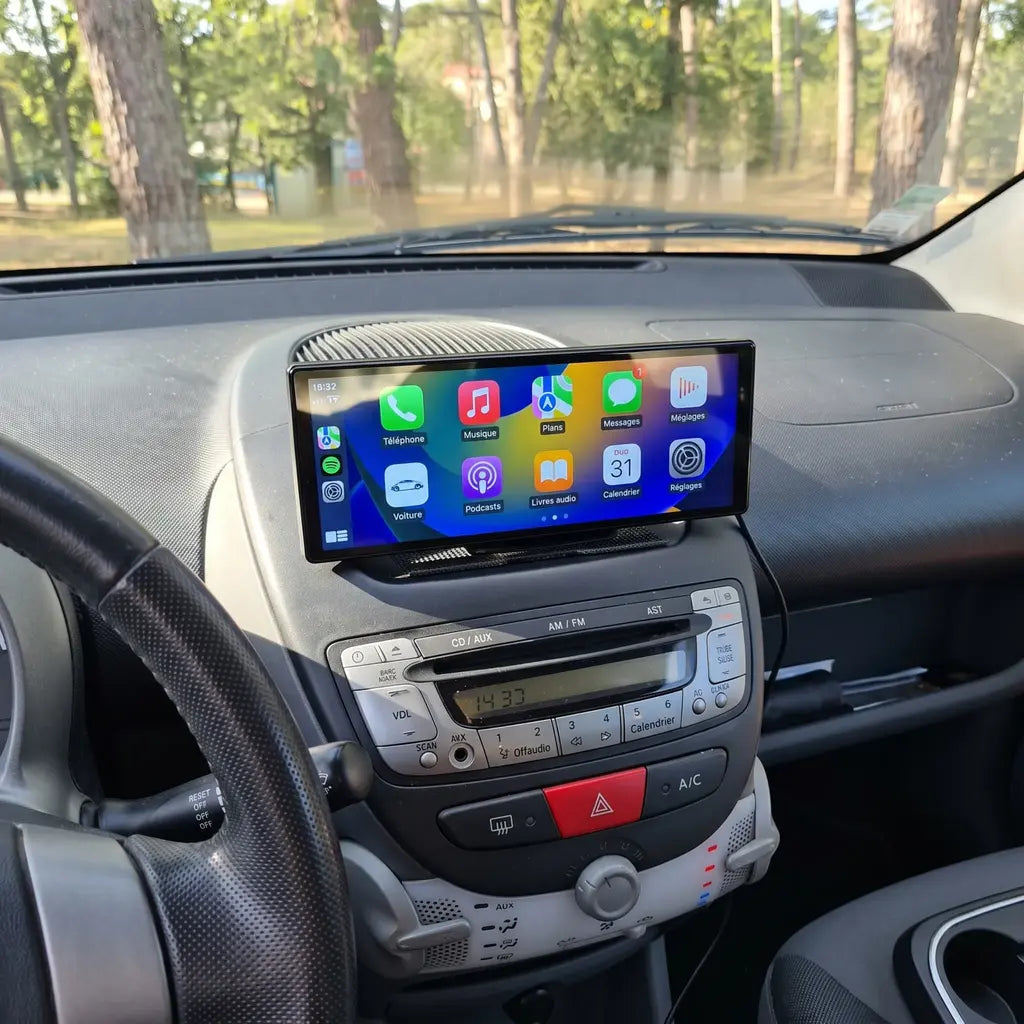 Écran CarPlay Sans Fil Bluetooth avec Dashcam 4K Caméra Embarquée | Nova Drive™